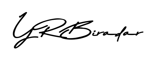 Generate high-definition signature styles for Y R Biradar. The Asem Kandis PERSONAL USE typeface ensures crisp legibility and sophisticated design. Y R Biradar signature style 9 images and pictures png