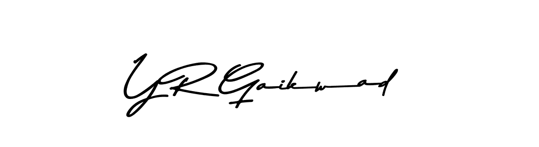 You should practise on your own different ways (Asem Kandis PERSONAL USE) to write your name (Y R Gaikwad) in signature. don't let someone else do it for you. Y R Gaikwad signature style 9 images and pictures png