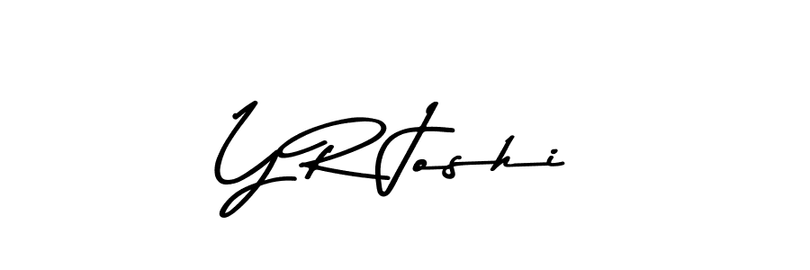 Design your own signature with our free online signature maker. With this signature software, you can create a handwritten (Asem Kandis PERSONAL USE) signature for name Y R Joshi. Y R Joshi signature style 9 images and pictures png