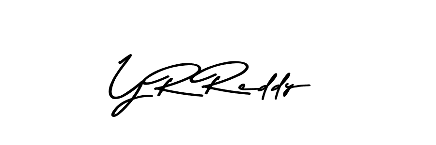 Design your own signature with our free online signature maker. With this signature software, you can create a handwritten (Asem Kandis PERSONAL USE) signature for name Y R Reddy. Y R Reddy signature style 9 images and pictures png