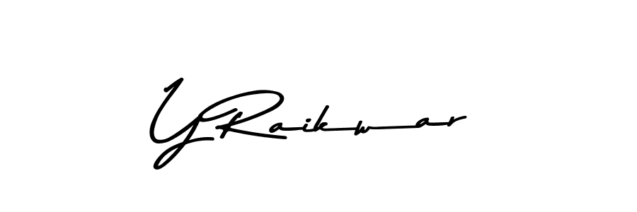 if you are searching for the best signature style for your name Y Raikwar. so please give up your signature search. here we have designed multiple signature styles  using Asem Kandis PERSONAL USE. Y Raikwar signature style 9 images and pictures png