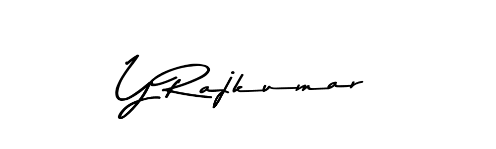 This is the best signature style for the Y Rajkumar name. Also you like these signature font (Asem Kandis PERSONAL USE). Mix name signature. Y Rajkumar signature style 9 images and pictures png