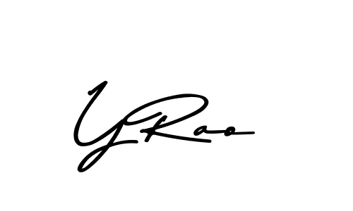 The best way (Asem Kandis PERSONAL USE) to make a short signature is to pick only two or three words in your name. The name Y Rao include a total of six letters. For converting this name. Y Rao signature style 9 images and pictures png