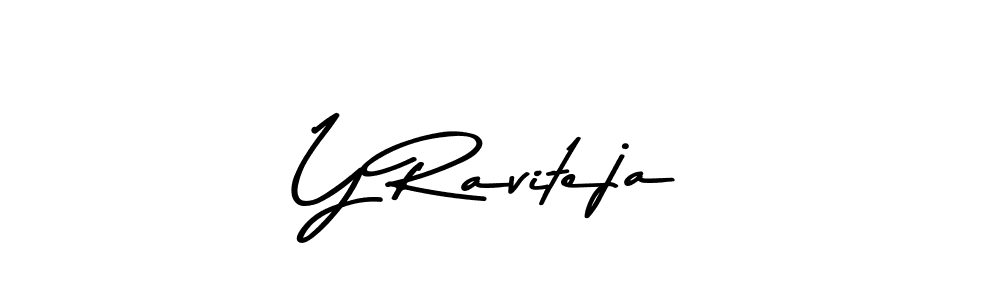 Also we have Y Raviteja name is the best signature style. Create professional handwritten signature collection using Asem Kandis PERSONAL USE autograph style. Y Raviteja signature style 9 images and pictures png