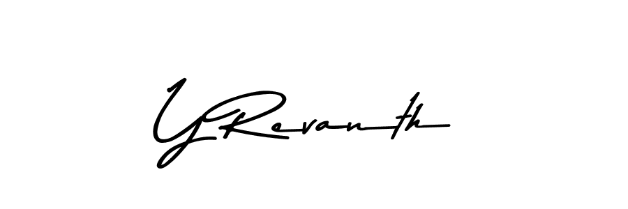 Also You can easily find your signature by using the search form. We will create Y Revanth name handwritten signature images for you free of cost using Asem Kandis PERSONAL USE sign style. Y Revanth signature style 9 images and pictures png