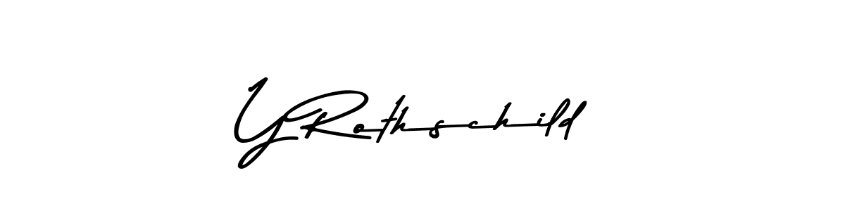 Use a signature maker to create a handwritten signature online. With this signature software, you can design (Asem Kandis PERSONAL USE) your own signature for name Y Rothschild. Y Rothschild signature style 9 images and pictures png