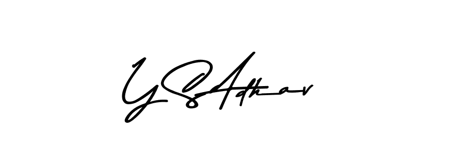 You should practise on your own different ways (Asem Kandis PERSONAL USE) to write your name (Y S Adhav) in signature. don't let someone else do it for you. Y S Adhav signature style 9 images and pictures png