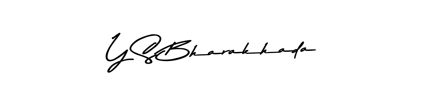 Asem Kandis PERSONAL USE is a professional signature style that is perfect for those who want to add a touch of class to their signature. It is also a great choice for those who want to make their signature more unique. Get Y S Bharakhada name to fancy signature for free. Y S Bharakhada signature style 9 images and pictures png