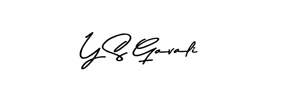 The best way (Asem Kandis PERSONAL USE) to make a short signature is to pick only two or three words in your name. The name Y S Gavali include a total of six letters. For converting this name. Y S Gavali signature style 9 images and pictures png