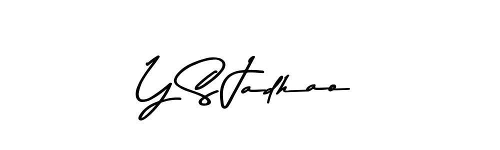 How to make Y S Jadhao signature? Asem Kandis PERSONAL USE is a professional autograph style. Create handwritten signature for Y S Jadhao name. Y S Jadhao signature style 9 images and pictures png