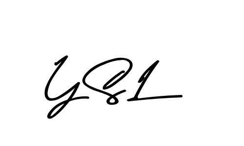 Design your own signature with our free online signature maker. With this signature software, you can create a handwritten (Asem Kandis PERSONAL USE) signature for name Y S L. Y S L signature style 9 images and pictures png