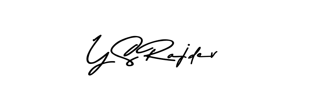 The best way (Asem Kandis PERSONAL USE) to make a short signature is to pick only two or three words in your name. The name Y S Rajdev include a total of six letters. For converting this name. Y S Rajdev signature style 9 images and pictures png