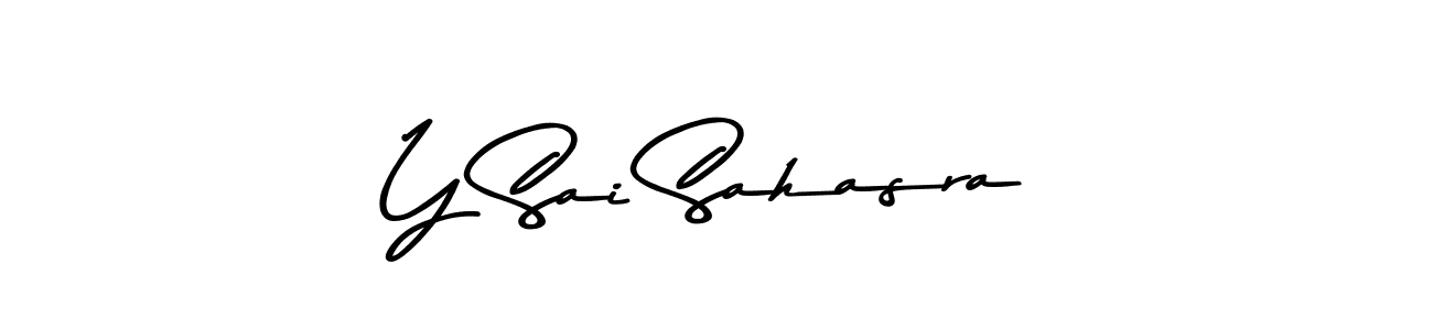 The best way (Asem Kandis PERSONAL USE) to make a short signature is to pick only two or three words in your name. The name Y Sai Sahasra include a total of six letters. For converting this name. Y Sai Sahasra signature style 9 images and pictures png