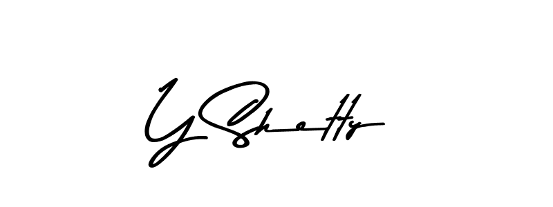 Make a beautiful signature design for name Y Shetty. Use this online signature maker to create a handwritten signature for free. Y Shetty signature style 9 images and pictures png