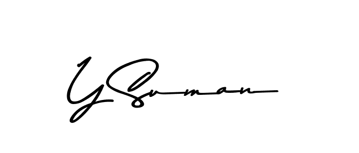 Make a beautiful signature design for name Y Suman. Use this online signature maker to create a handwritten signature for free. Y Suman signature style 9 images and pictures png