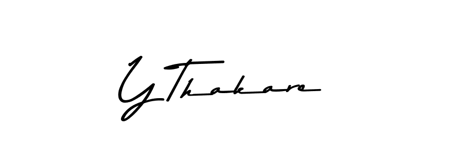 Make a beautiful signature design for name Y Thakare. Use this online signature maker to create a handwritten signature for free. Y Thakare signature style 9 images and pictures png