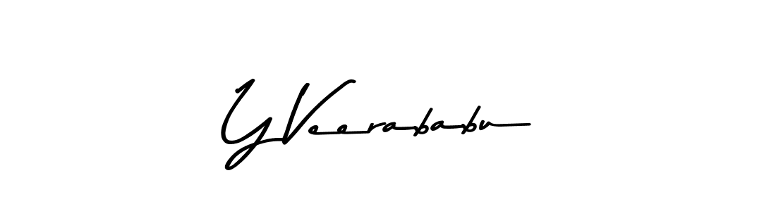 How to Draw Y Veerababu signature style? Asem Kandis PERSONAL USE is a latest design signature styles for name Y Veerababu. Y Veerababu signature style 9 images and pictures png