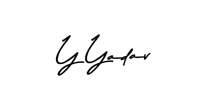 Y Yadav stylish signature style. Best Handwritten Sign (Asem Kandis PERSONAL USE) for my name. Handwritten Signature Collection Ideas for my name Y Yadav. Y Yadav signature style 9 images and pictures png