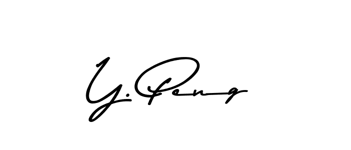 Also we have Y. Peng name is the best signature style. Create professional handwritten signature collection using Asem Kandis PERSONAL USE autograph style. Y. Peng signature style 9 images and pictures png