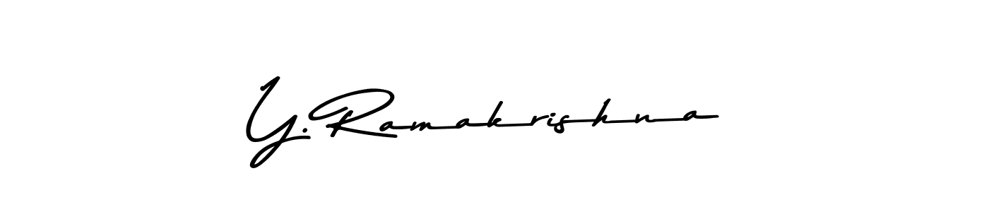 The best way (Asem Kandis PERSONAL USE) to make a short signature is to pick only two or three words in your name. The name Y. Ramakrishna include a total of six letters. For converting this name. Y. Ramakrishna signature style 9 images and pictures png