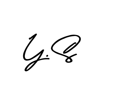 Design your own signature with our free online signature maker. With this signature software, you can create a handwritten (Asem Kandis PERSONAL USE) signature for name Y. S. Y. S signature style 9 images and pictures png
