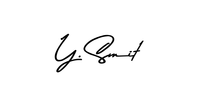 You should practise on your own different ways (Asem Kandis PERSONAL USE) to write your name (Y. Smit) in signature. don't let someone else do it for you. Y. Smit signature style 9 images and pictures png
