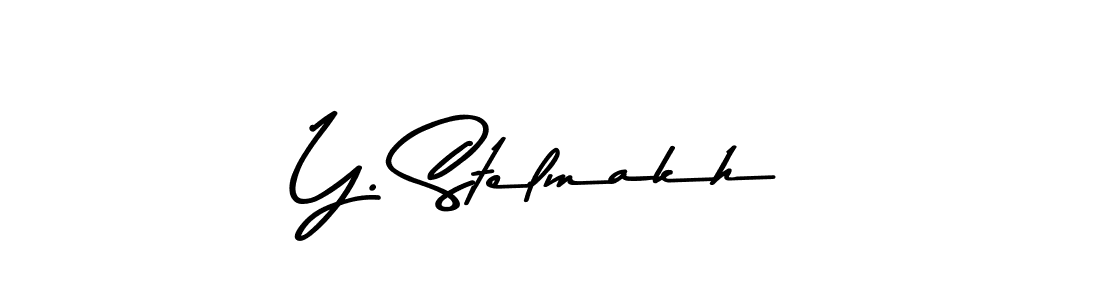 Y. Stelmakh stylish signature style. Best Handwritten Sign (Asem Kandis PERSONAL USE) for my name. Handwritten Signature Collection Ideas for my name Y. Stelmakh. Y. Stelmakh signature style 9 images and pictures png