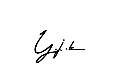 Make a beautiful signature design for name Y.j.k. Use this online signature maker to create a handwritten signature for free. Y.j.k signature style 9 images and pictures png