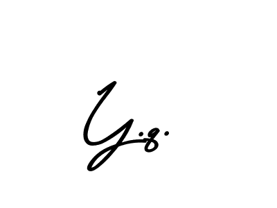 Create a beautiful signature design for name Y.q.. With this signature (Asem Kandis PERSONAL USE) fonts, you can make a handwritten signature for free. Y.q. signature style 9 images and pictures png
