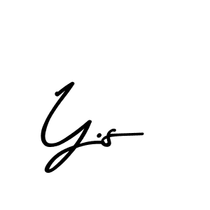 Y.s stylish signature style. Best Handwritten Sign (Asem Kandis PERSONAL USE) for my name. Handwritten Signature Collection Ideas for my name Y.s. Y.s signature style 9 images and pictures png