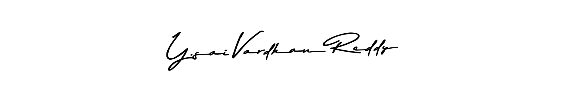 Also we have Y.sai Vardhan Reddy name is the best signature style. Create professional handwritten signature collection using Asem Kandis PERSONAL USE autograph style. Y.sai Vardhan Reddy signature style 9 images and pictures png