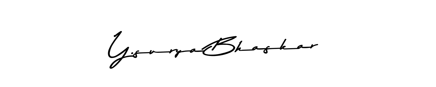 It looks lik you need a new signature style for name Y.surya Bhaskar. Design unique handwritten (Asem Kandis PERSONAL USE) signature with our free signature maker in just a few clicks. Y.surya Bhaskar signature style 9 images and pictures png