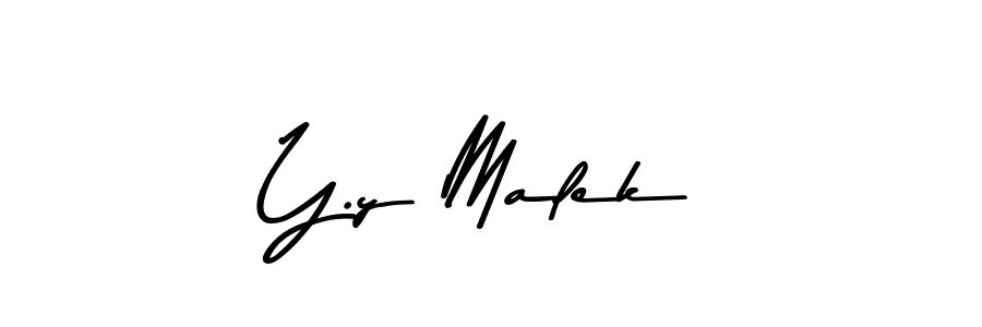 Also we have Y.y Malek name is the best signature style. Create professional handwritten signature collection using Asem Kandis PERSONAL USE autograph style. Y.y Malek signature style 9 images and pictures png