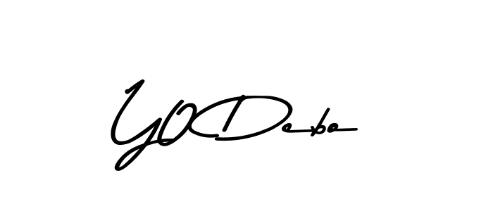 How to make Y0 Debo signature? Asem Kandis PERSONAL USE is a professional autograph style. Create handwritten signature for Y0 Debo name. Y0 Debo signature style 9 images and pictures png