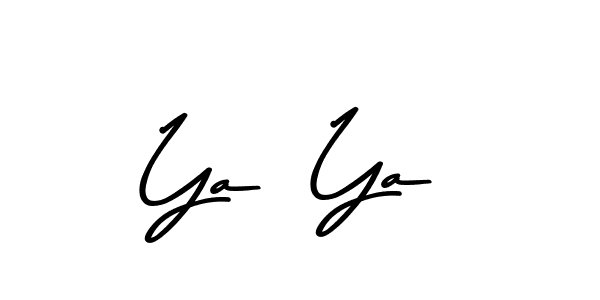 Create a beautiful signature design for name Ya  Ya. With this signature (Asem Kandis PERSONAL USE) fonts, you can make a handwritten signature for free. Ya  Ya signature style 9 images and pictures png