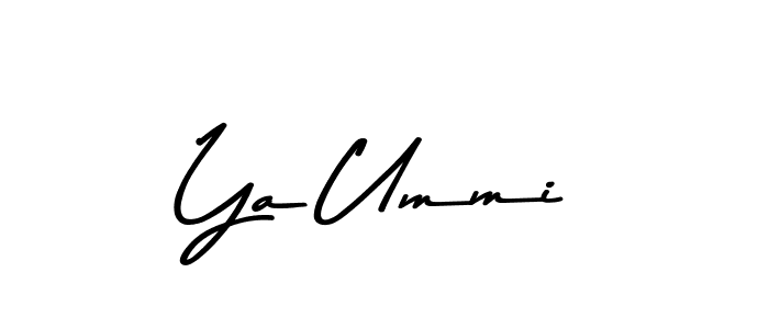The best way (Asem Kandis PERSONAL USE) to make a short signature is to pick only two or three words in your name. The name Ya Ummi include a total of six letters. For converting this name. Ya Ummi signature style 9 images and pictures png
