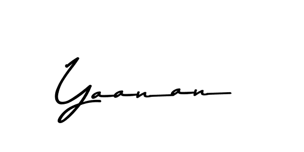 How to make Yaanan signature? Asem Kandis PERSONAL USE is a professional autograph style. Create handwritten signature for Yaanan name. Yaanan signature style 9 images and pictures png