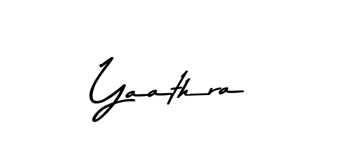 How to make Yaathra signature? Asem Kandis PERSONAL USE is a professional autograph style. Create handwritten signature for Yaathra name. Yaathra signature style 9 images and pictures png