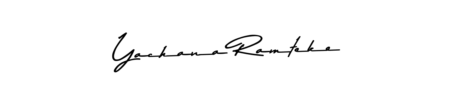 Also we have Yachana Ramteke name is the best signature style. Create professional handwritten signature collection using Asem Kandis PERSONAL USE autograph style. Yachana Ramteke signature style 9 images and pictures png