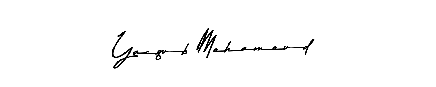 Make a beautiful signature design for name Yacqub Mohamoud. Use this online signature maker to create a handwritten signature for free. Yacqub Mohamoud signature style 9 images and pictures png