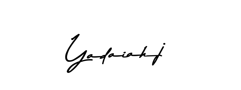 Create a beautiful signature design for name Yadaiahj. With this signature (Asem Kandis PERSONAL USE) fonts, you can make a handwritten signature for free. Yadaiahj signature style 9 images and pictures png