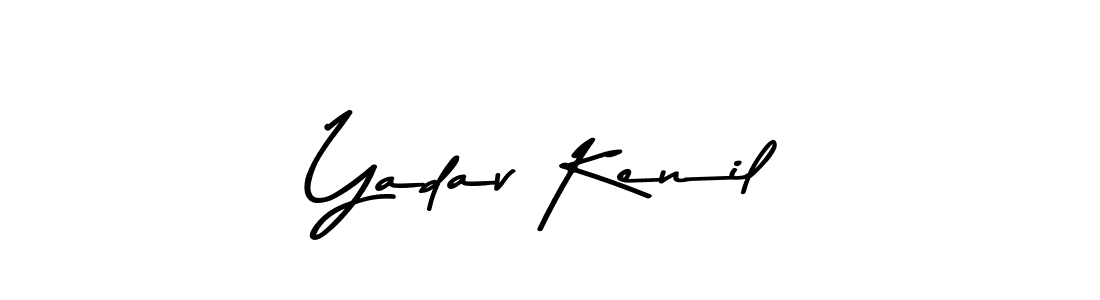 You should practise on your own different ways (Asem Kandis PERSONAL USE) to write your name (Yadav Kenil) in signature. don't let someone else do it for you. Yadav Kenil signature style 9 images and pictures png