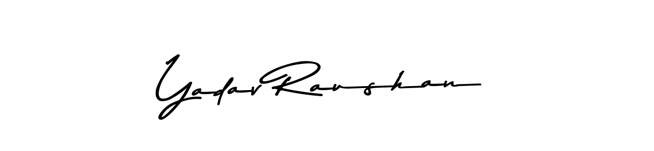 This is the best signature style for the Yadav Raushan name. Also you like these signature font (Asem Kandis PERSONAL USE). Mix name signature. Yadav Raushan signature style 9 images and pictures png
