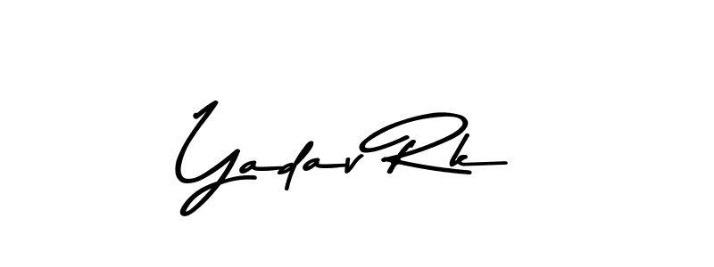 if you are searching for the best signature style for your name Yadav Rk. so please give up your signature search. here we have designed multiple signature styles  using Asem Kandis PERSONAL USE. Yadav Rk signature style 9 images and pictures png