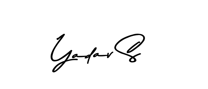 You can use this online signature creator to create a handwritten signature for the name Yadav S. This is the best online autograph maker. Yadav S signature style 9 images and pictures png