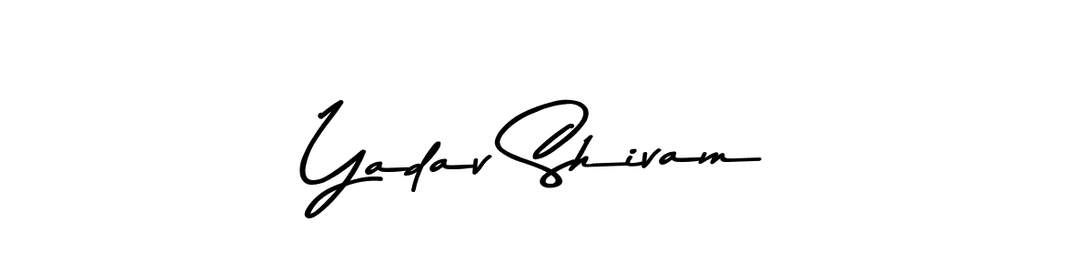 The best way (Asem Kandis PERSONAL USE) to make a short signature is to pick only two or three words in your name. The name Yadav Shivam include a total of six letters. For converting this name. Yadav Shivam signature style 9 images and pictures png