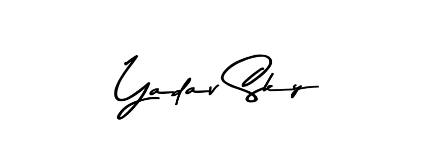 Make a short Yadav Sky signature style. Manage your documents anywhere anytime using Asem Kandis PERSONAL USE. Create and add eSignatures, submit forms, share and send files easily. Yadav Sky signature style 9 images and pictures png