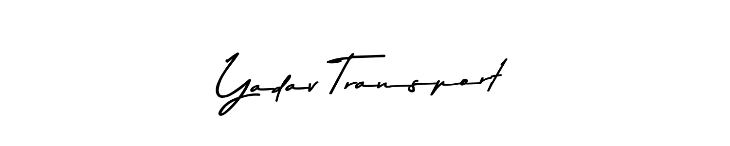 Make a beautiful signature design for name Yadav Transport. Use this online signature maker to create a handwritten signature for free. Yadav Transport signature style 9 images and pictures png