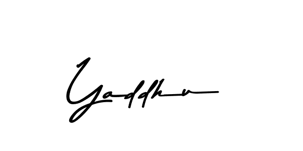 if you are searching for the best signature style for your name Yaddhu. so please give up your signature search. here we have designed multiple signature styles  using Asem Kandis PERSONAL USE. Yaddhu signature style 9 images and pictures png