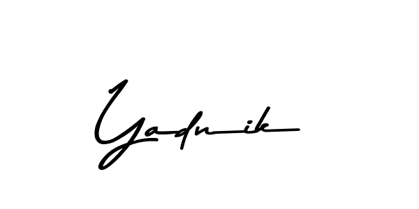 Here are the top 10 professional signature styles for the name Yadnik. These are the best autograph styles you can use for your name. Yadnik signature style 9 images and pictures png